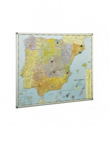 Mapa ESPAÑA 103x129 Magnético