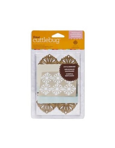 Cuttlebug cortador capa de flores