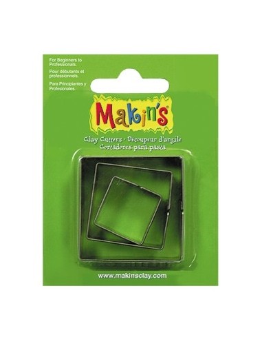Makins cortador cuadrados pack 3