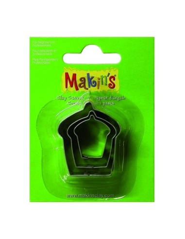 Makins cortador magdalenas pack 3