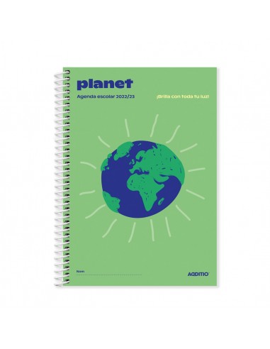 Agenda escolar Planet