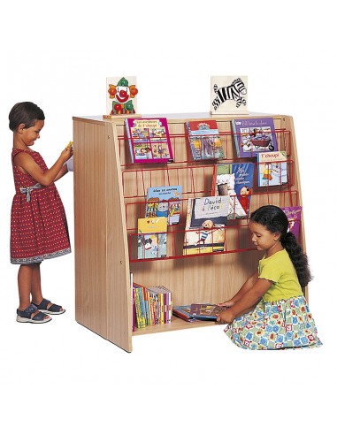 Mueble Librería doble cara con estantes