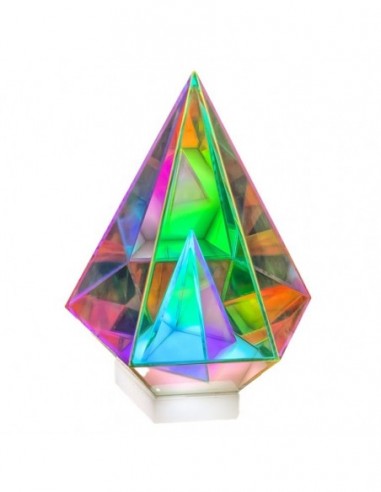 Prisma 3D Luz Diamante