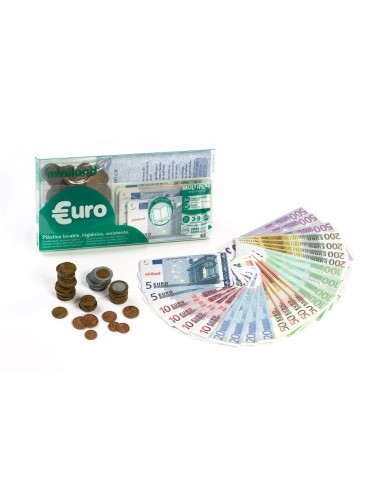 Set euros: 28 billetes + 80 monedas