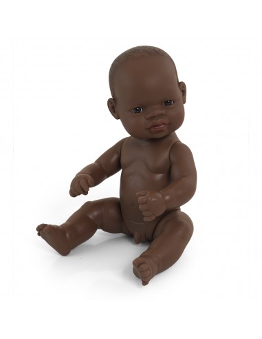 Muñeco 32cm africano niño