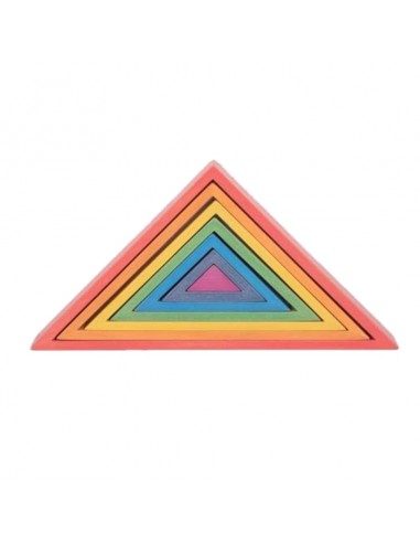 Triángulo Arco Iris 7 piezas
