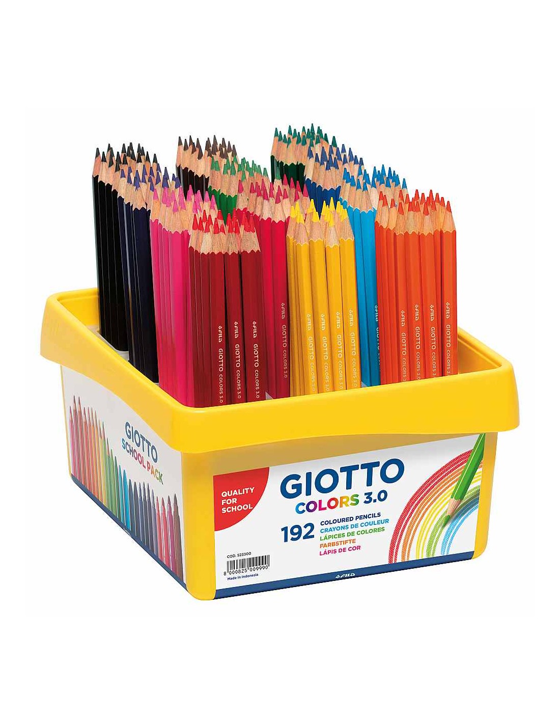 vanidad carbohidrato Regaño Lápiz Giotto 3.0 School Pack