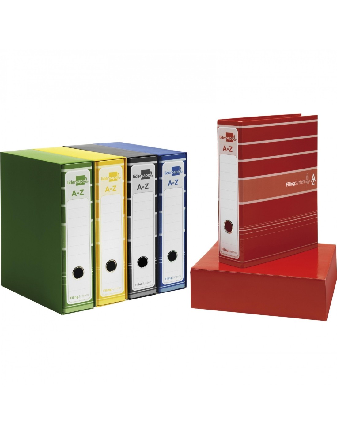 Producto Alcampo Archivador A4 De Polipropileno Color Azul Claro De Dos